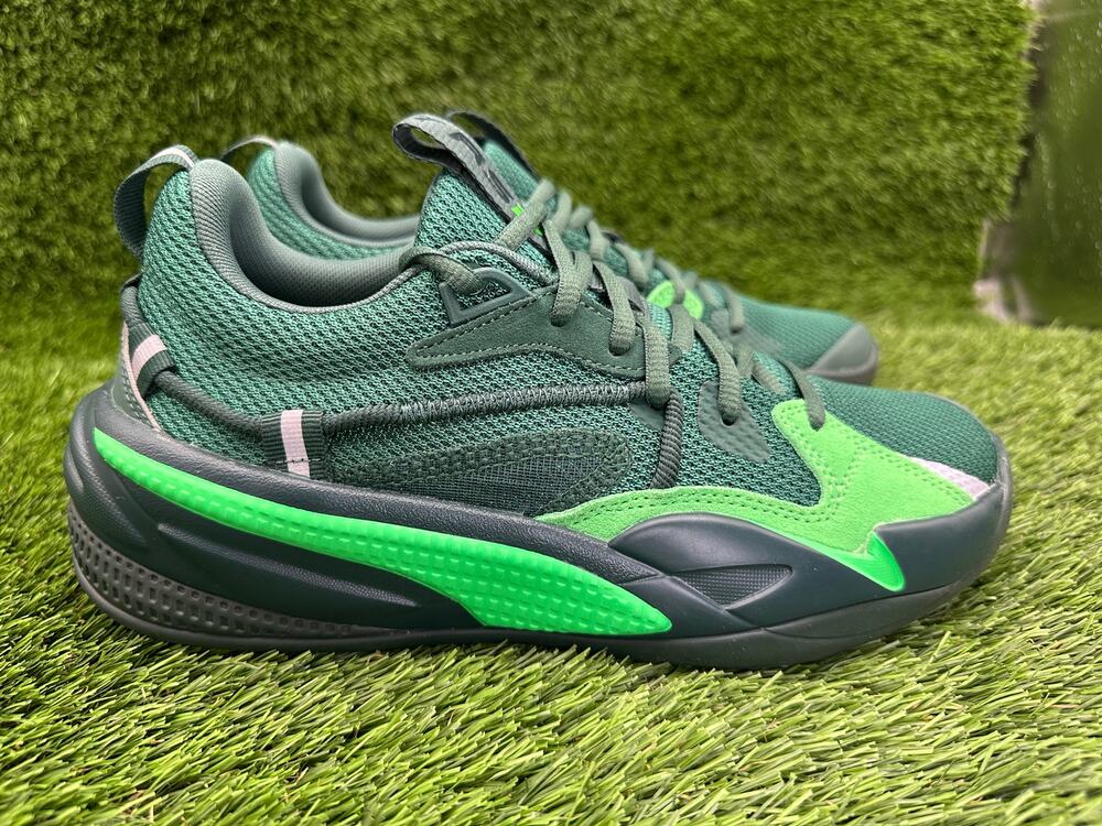 Puma J. Cole x RS-Dreamer 194166-05 Athletic Sneaker Boys 6.5C Green Knit Sports